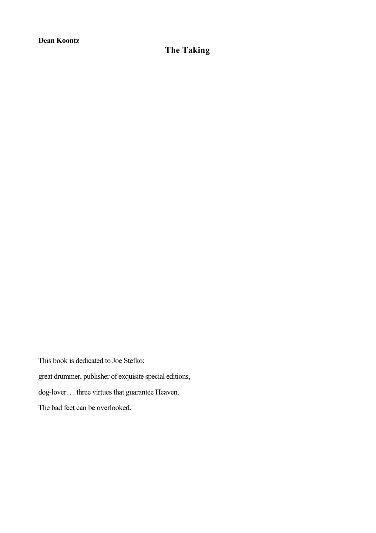 Koontz, Dean - The Talking