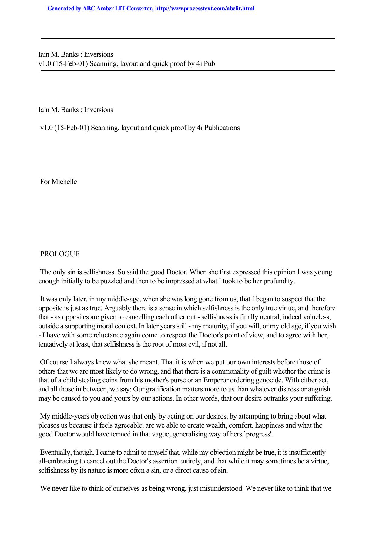 Banks, Iain - Culture 06 - Inversions