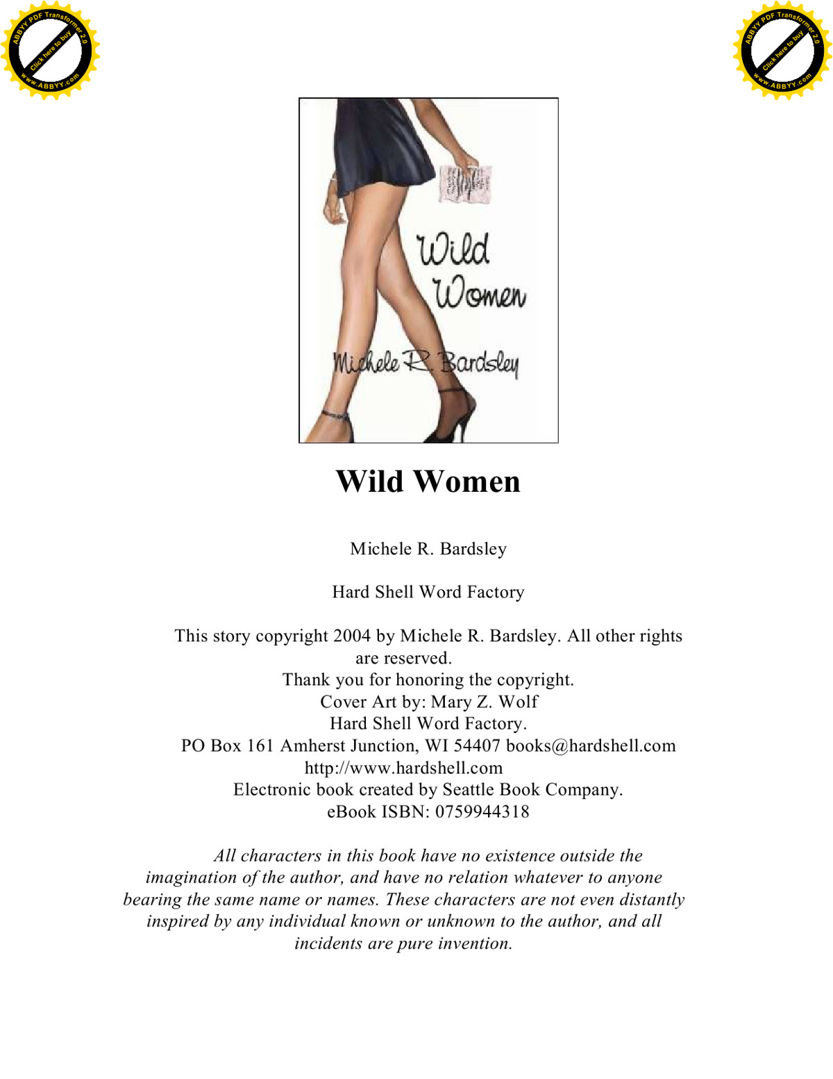 Bradsley, Michele - Wild Women