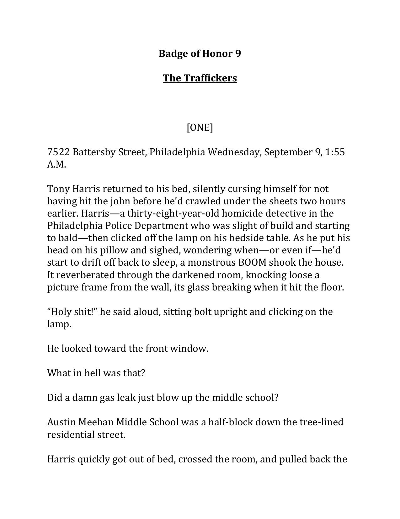 Griffin, W.E.B. - Badge of Honor 09 - The Traffickers