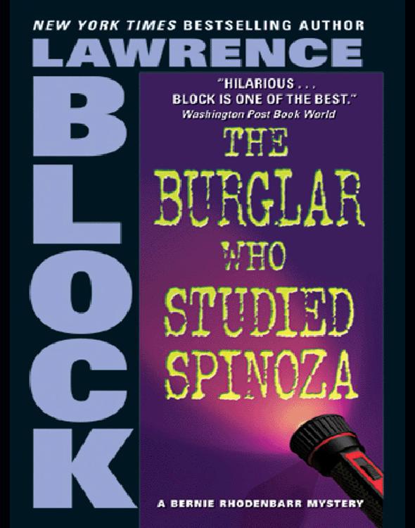 Block, Lawrence - The Burglar Who Studied Spinoza