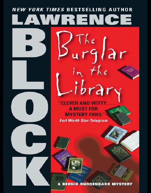 Block, Lawrence - The Burglar in the Library