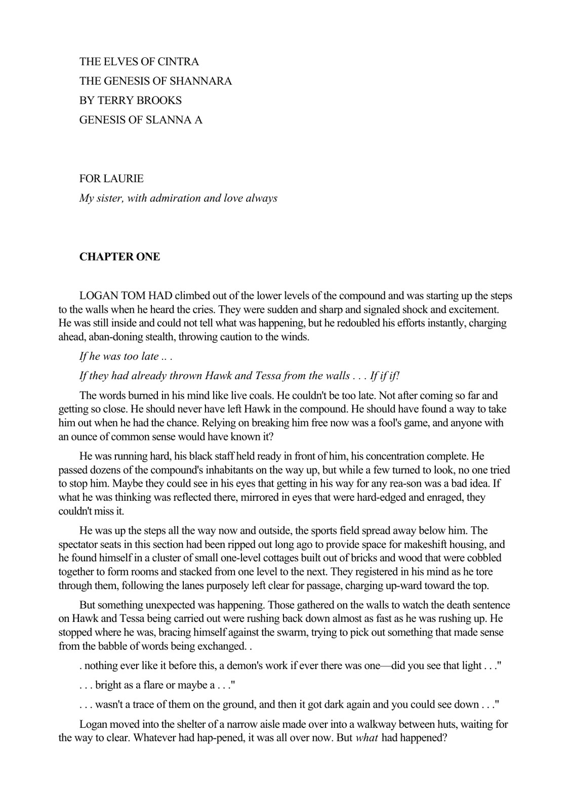 Brooks, Terry - Genesis of Shannara 02