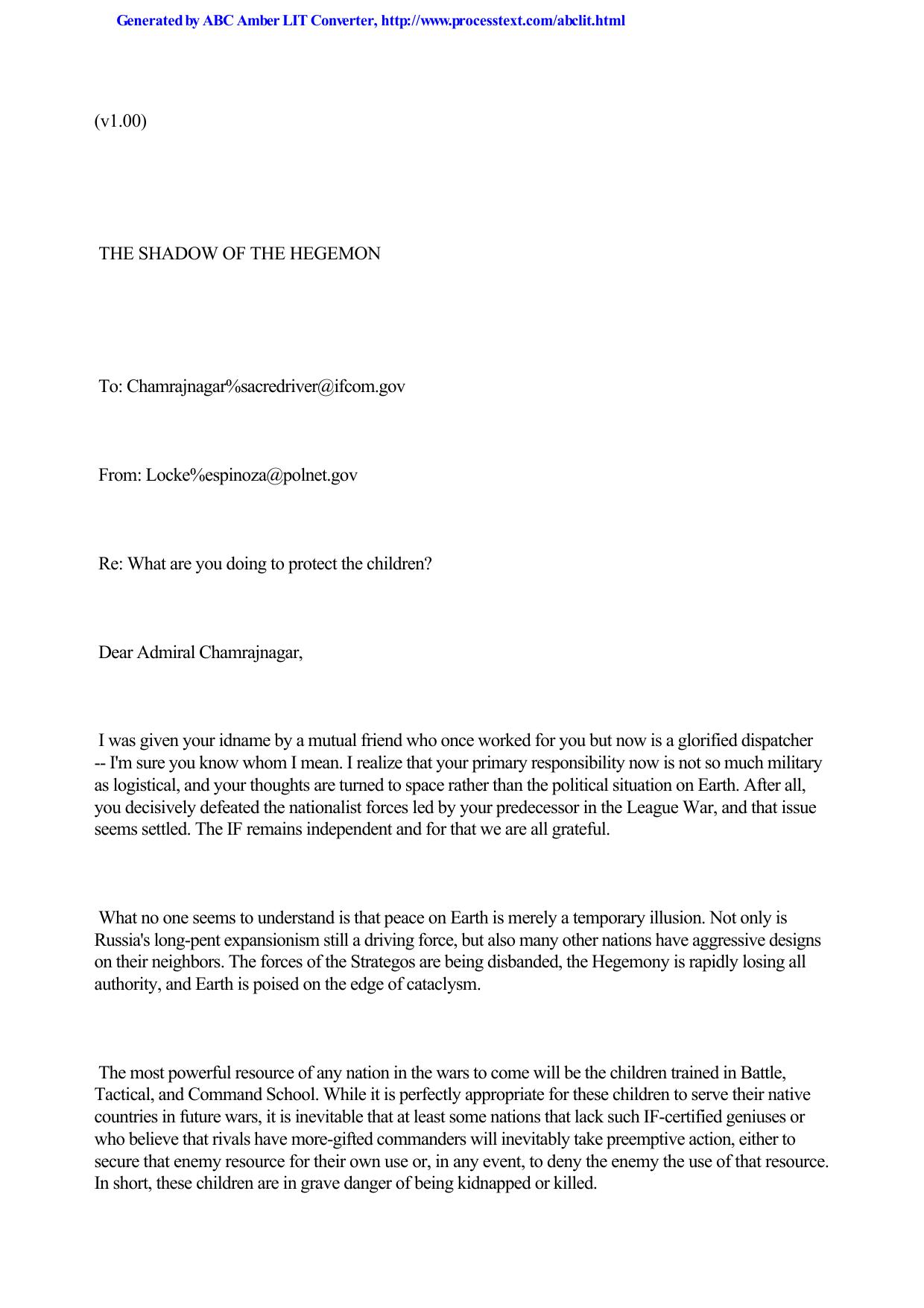 Card, Orson Scott - Ender's Saga 06 - Shadow of the Hegemon