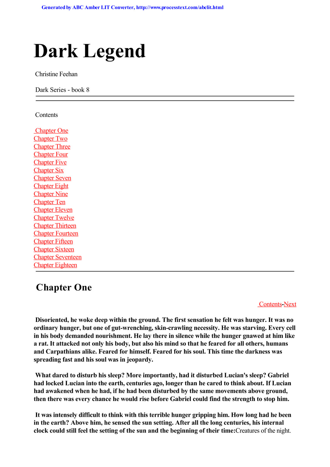 Feehan, Christine - Dark 08