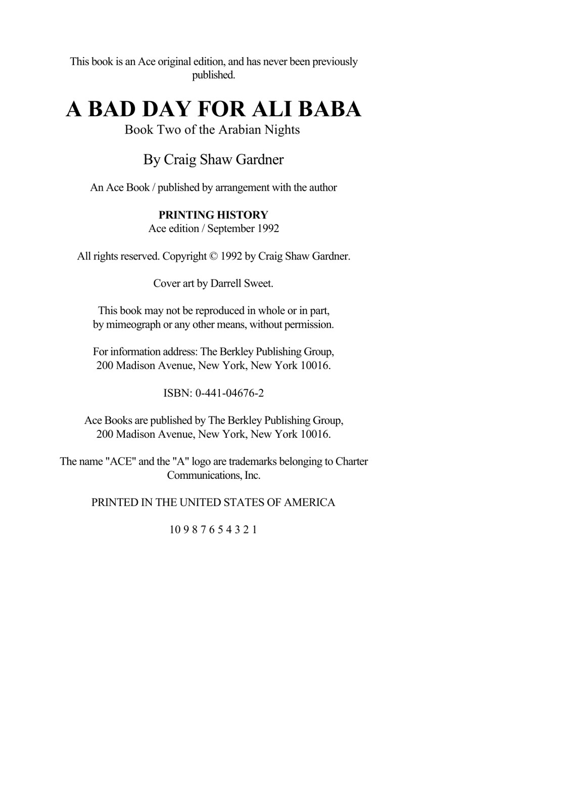 Gardner, Craig Shaw - Arabian Nights 02