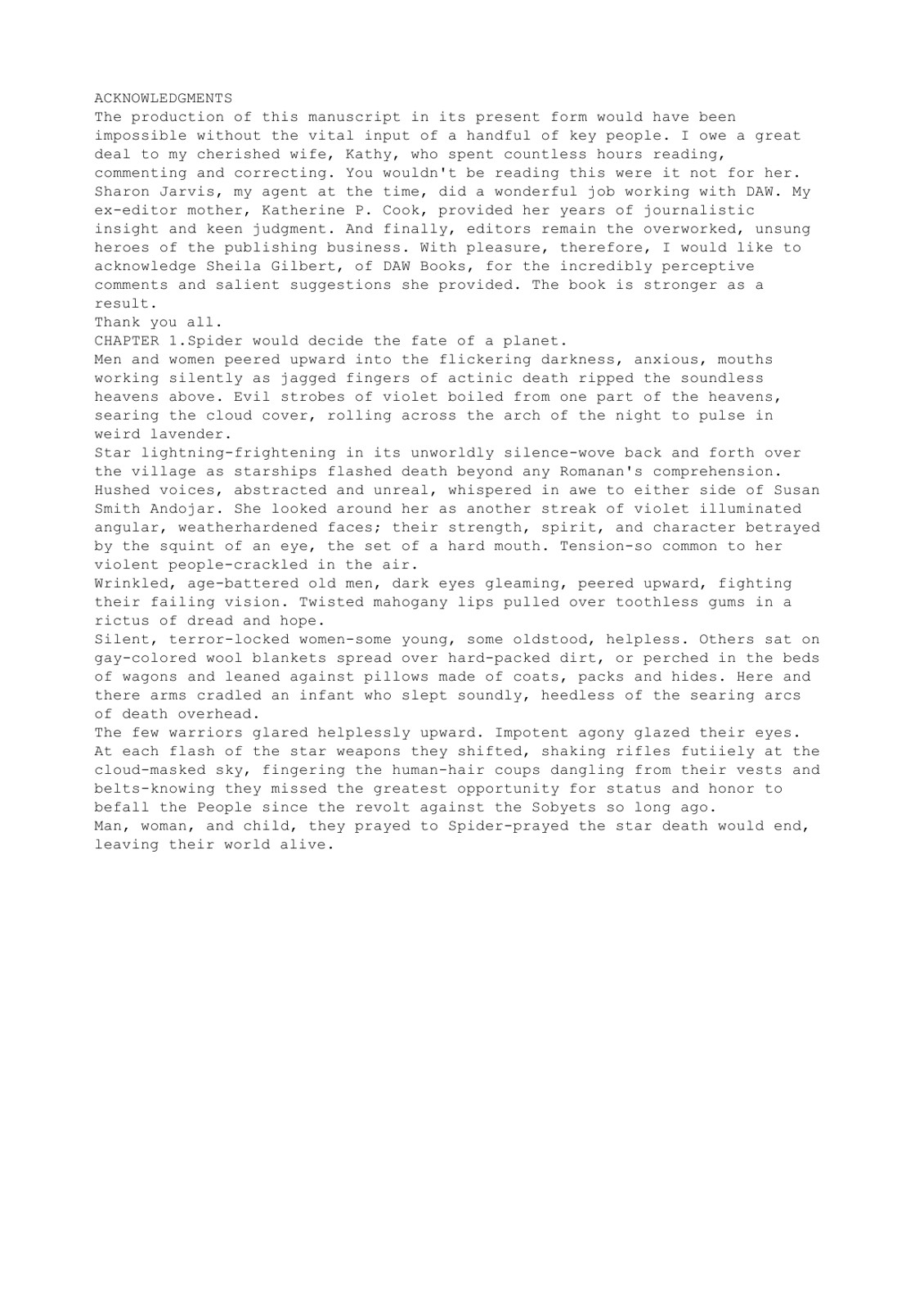 Gear, W Michael - Spider 02