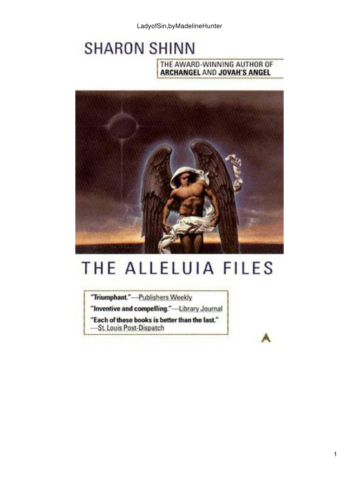 Shinn, Sharon - Samaria 03 - The Alleluia Files