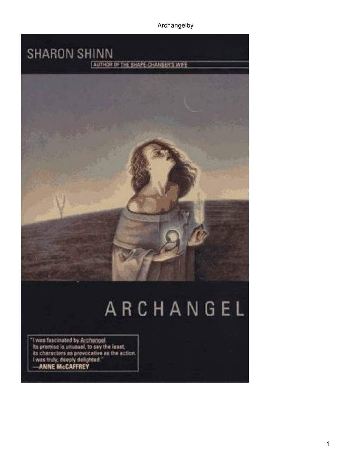 Shinn, Sharon - Samaria 01 - Archangel