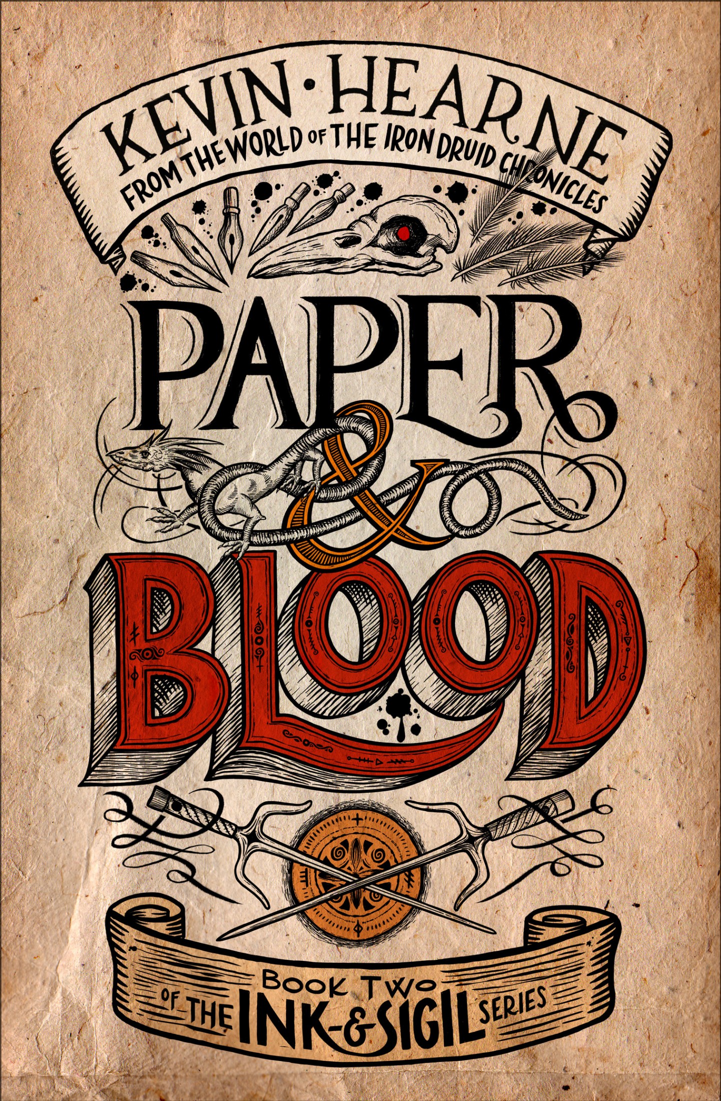 Hearne, Kevin - The Iron Druid 11 - Paper & Blood: Book Two of the Ink & Sigil series