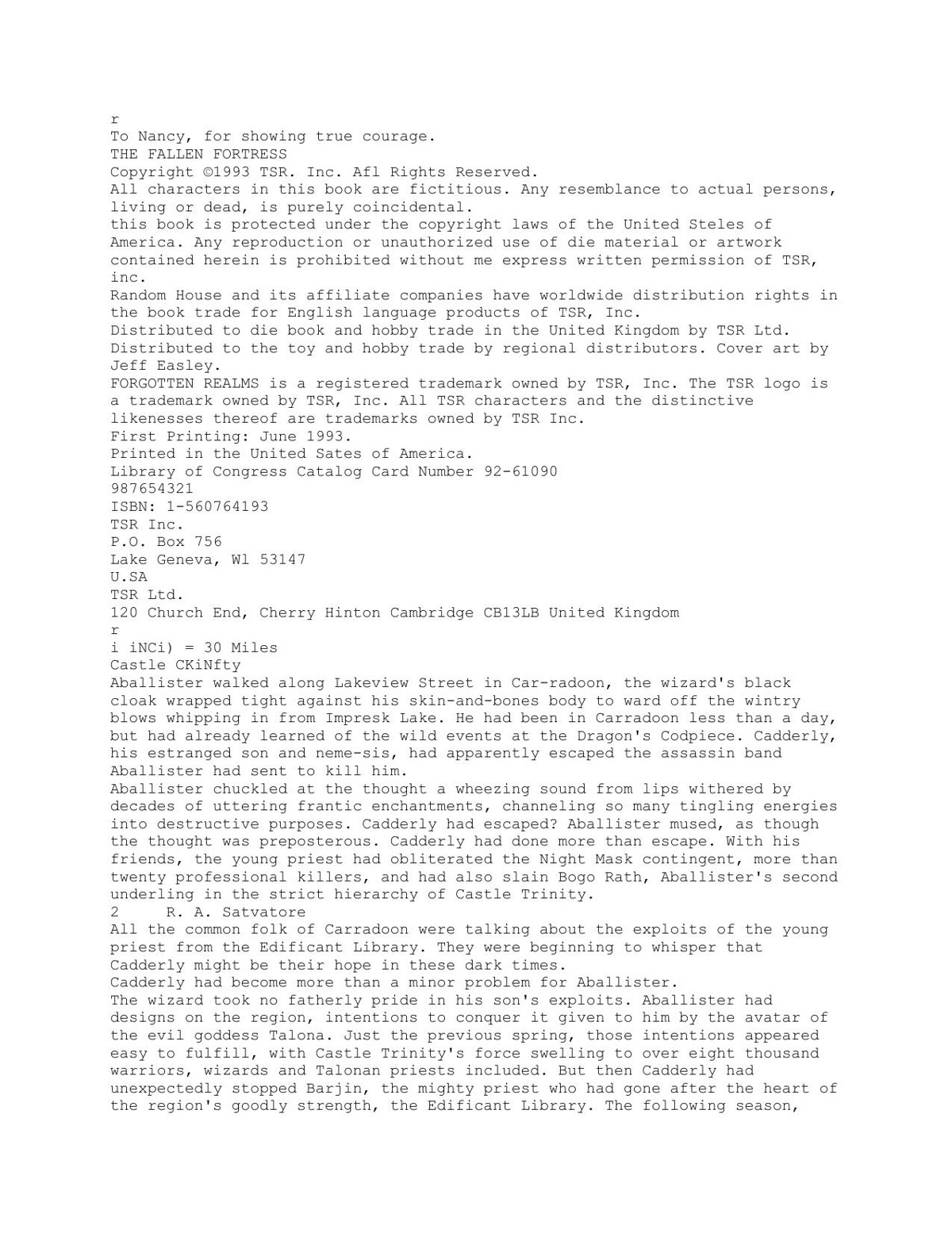 Salvatore, R.A - Cleric Quintet 04