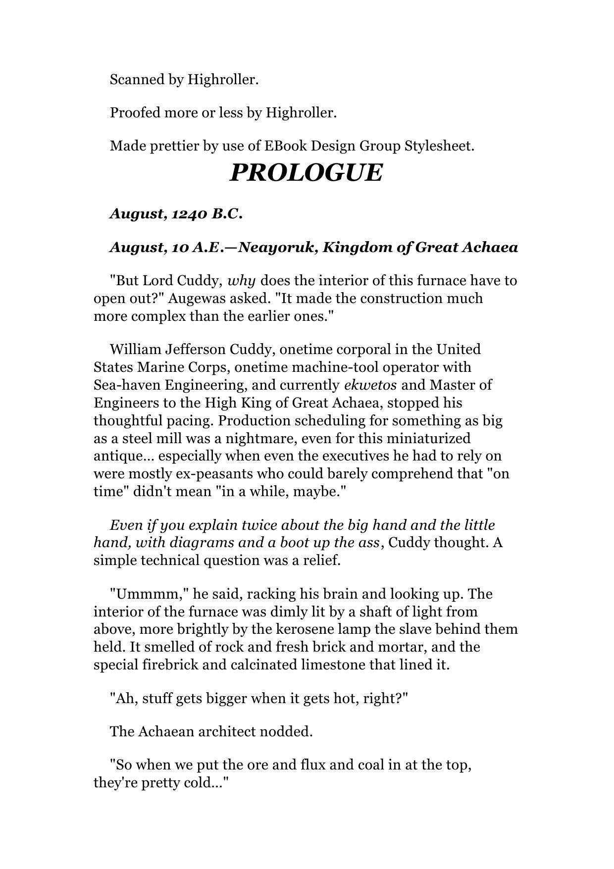 Stirling, S. M. - Sea of Time 03 - On the Oceans of Eternity