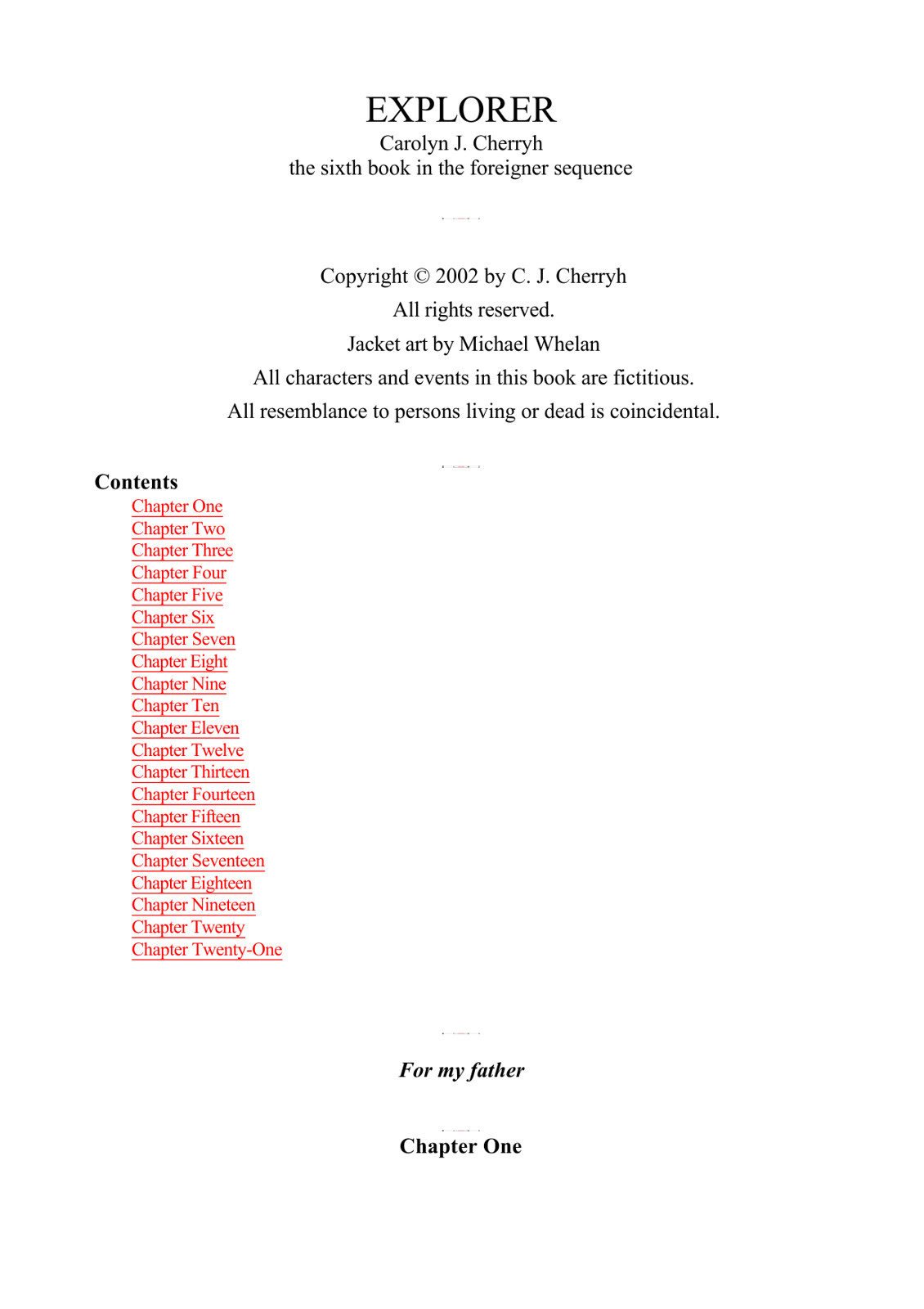 Cherryh, C. J. - Foreigner 06