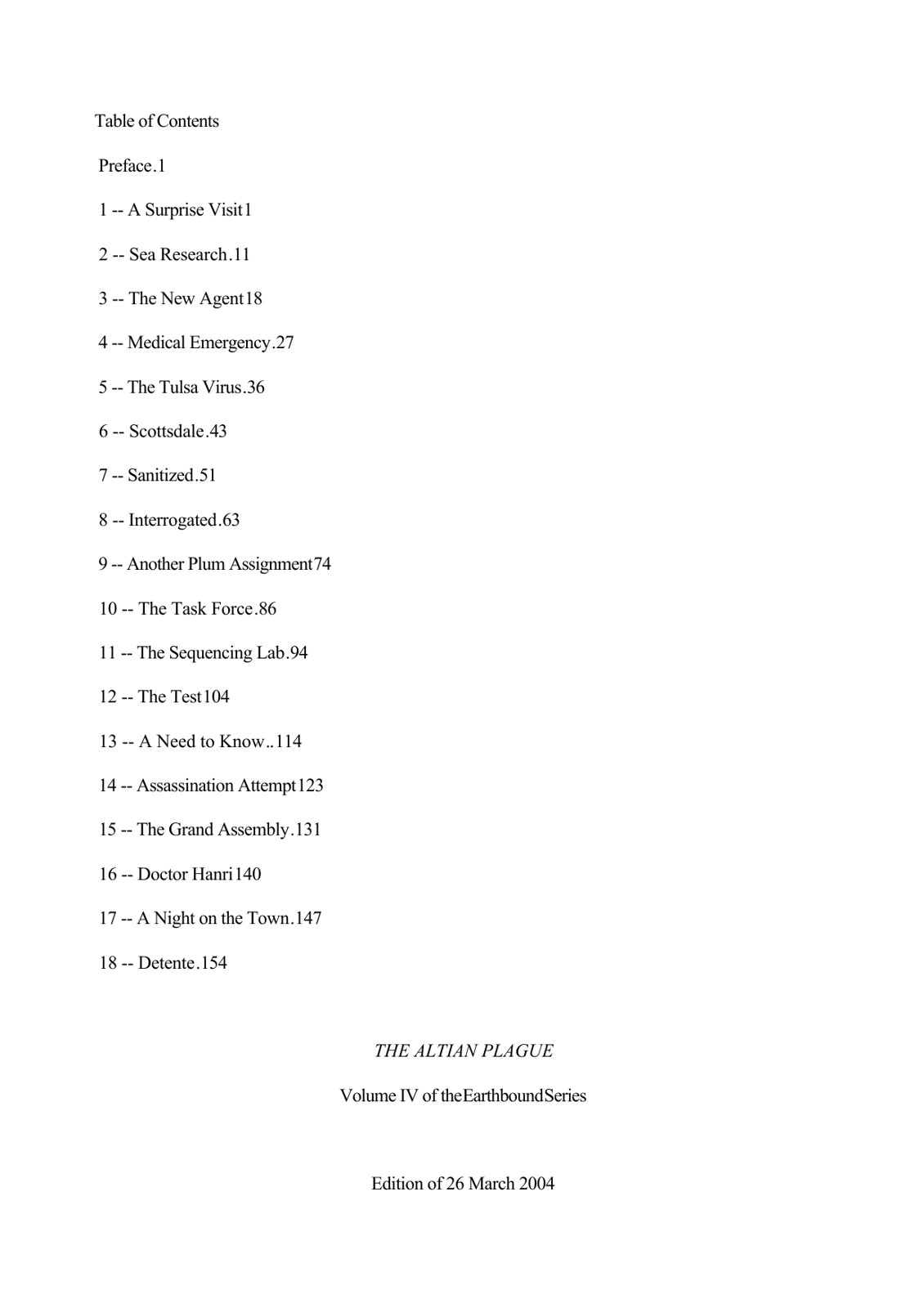 Arnold, D. M. - Earthbound 04