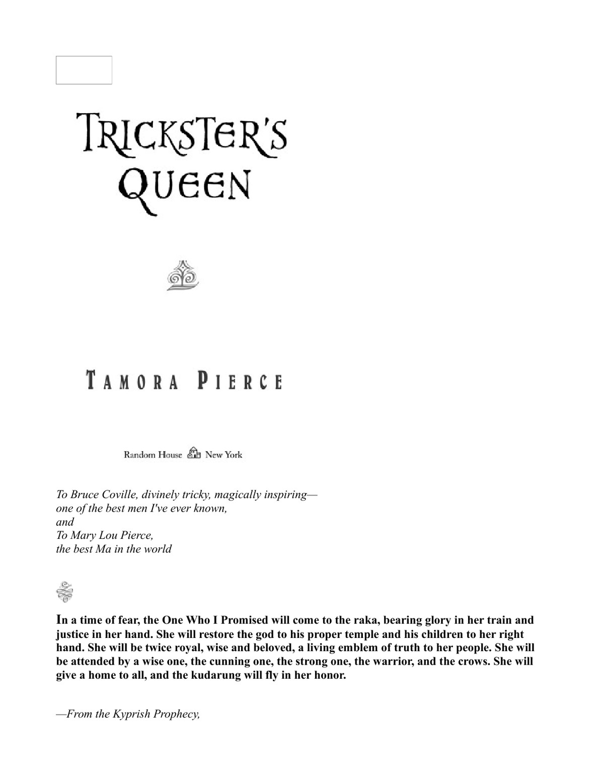 Pierce, Tamora - Daughter of the Lioness 02