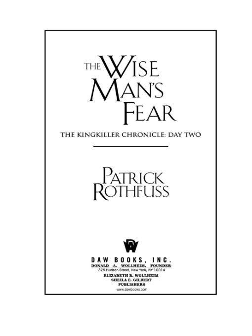 Rothfuss, Patrick - Kingkiller Chrinicle 02 - The Wise Man's Fear