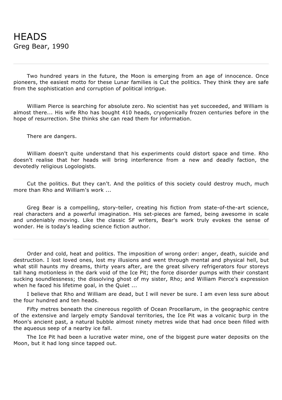 Bear, Greg - Queen 02