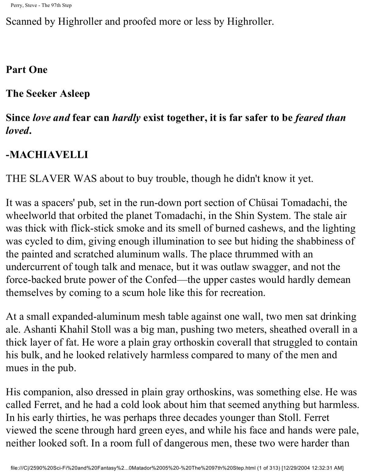 Perry, Steve - Matador 05 - The 97th Step