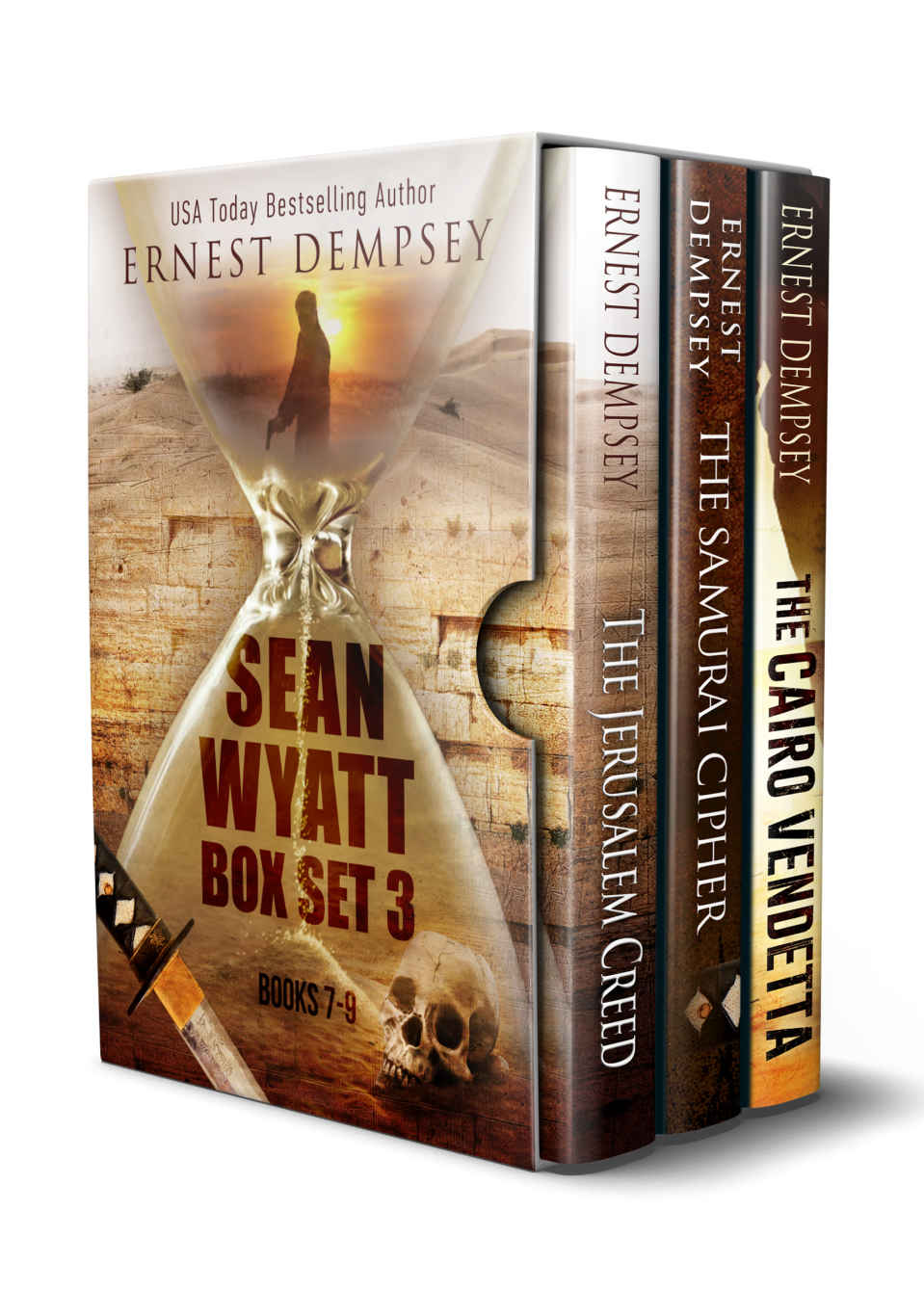 Dempsey, Ernest - Sean Wyatt 07-09 - [3 books in 1] - The Jerusalem Creed, The Samurai Cipher, and The Cairo Vendetta