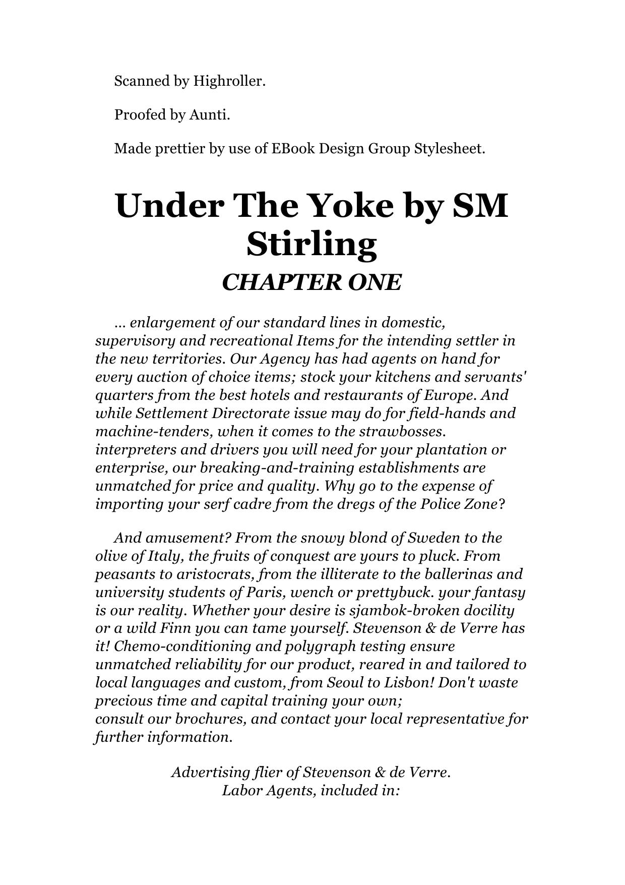 S. M. Stirling - Draka 02 - Under The Yorke