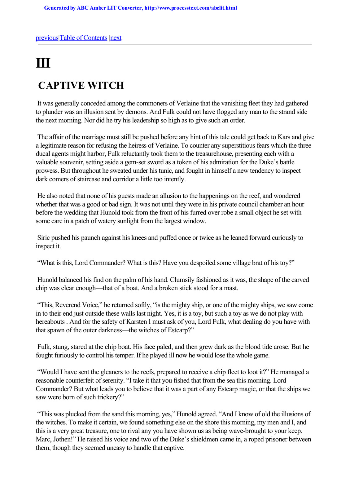 Norton, Andre - Witch World - Estcarp Cycle 01