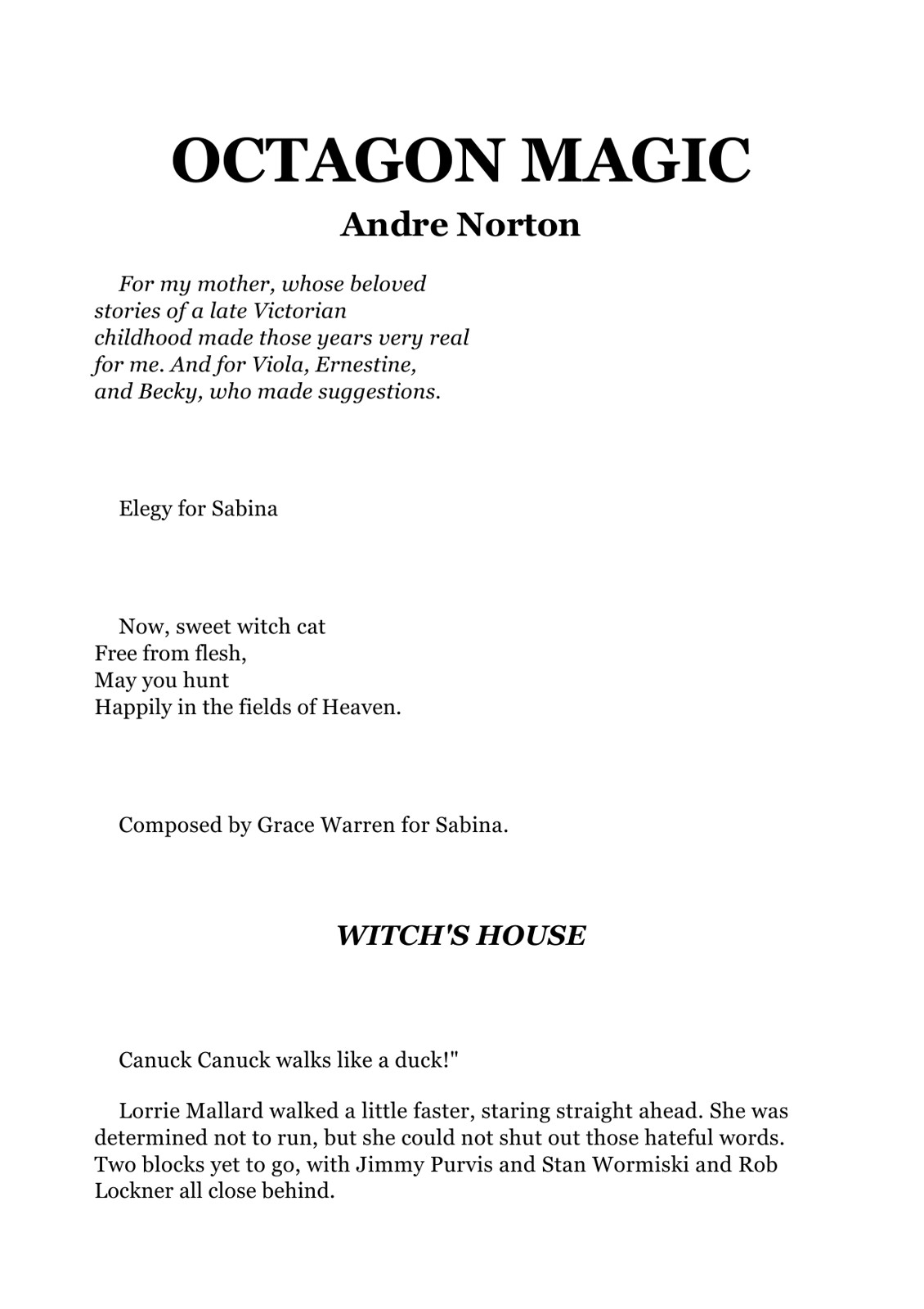 Norton, Andre - The Magic Books 02