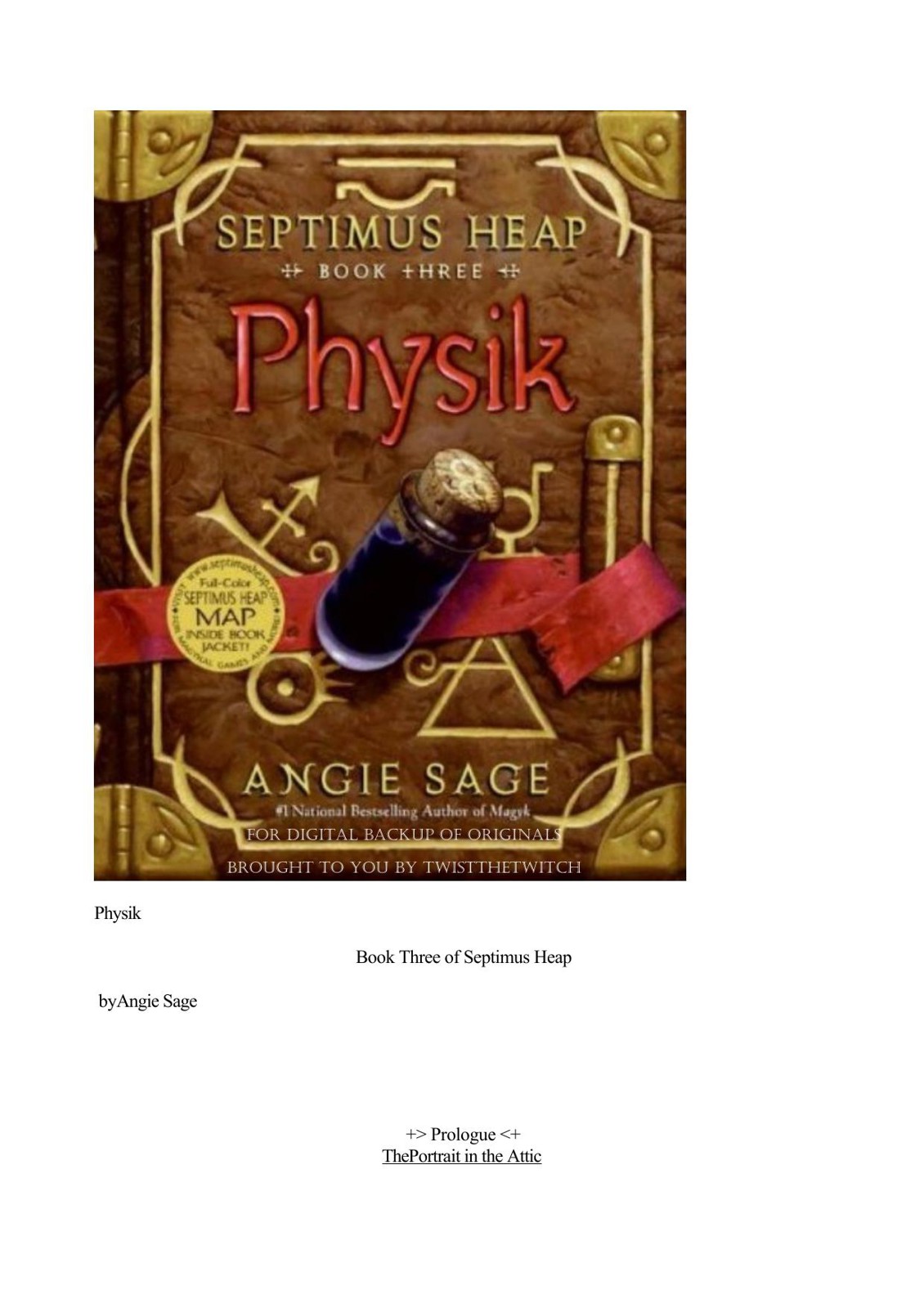 Sage, Angie - Septimus Heap Book 03 -Physik