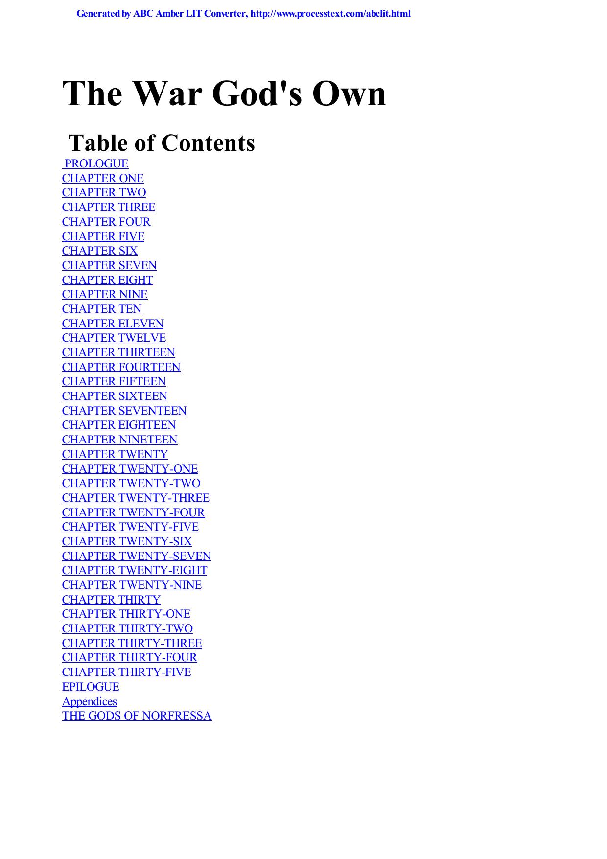 David Weber - [Hrandani 02] - The War God's Own