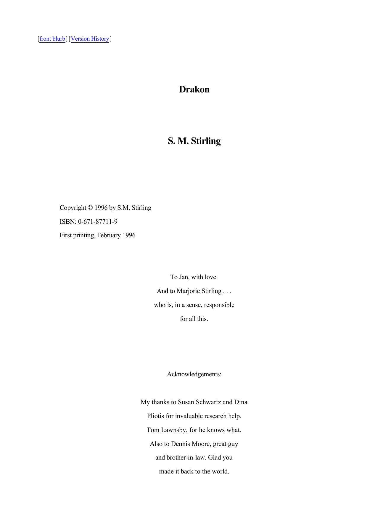 Stirling, S. M. - Draka 04 - Drakon