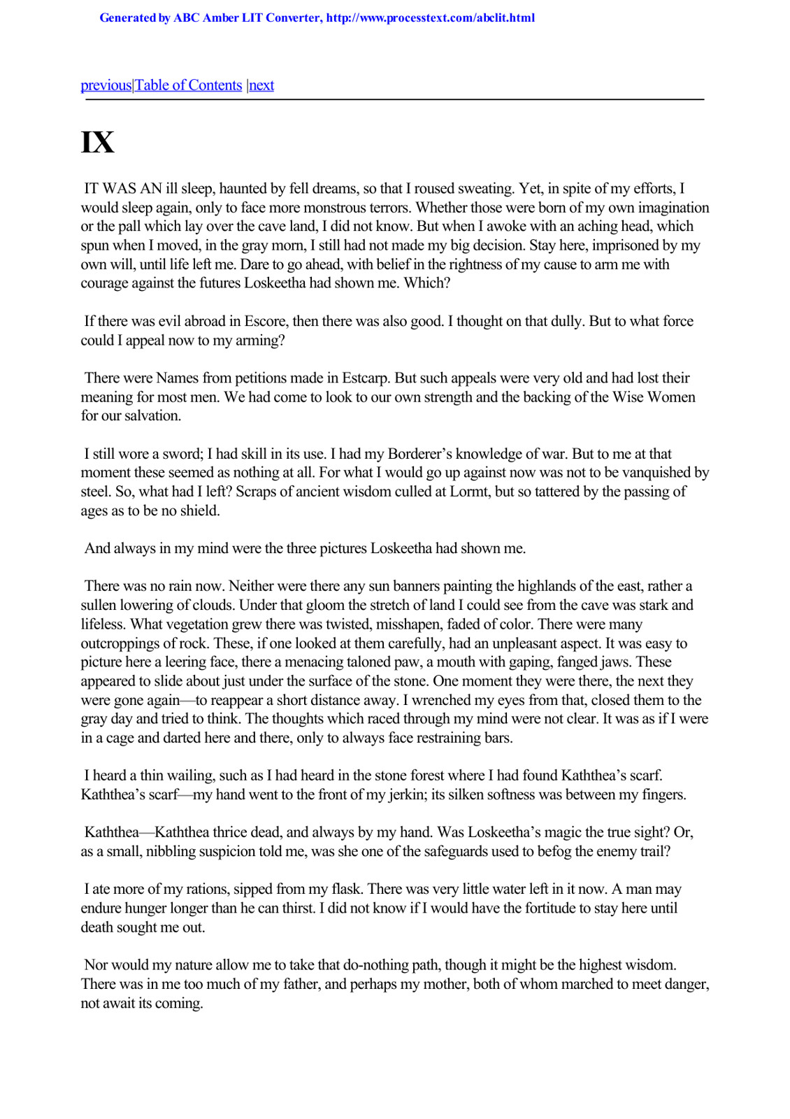 Norton, Andre - Witch World - Estcarp Cycle 04