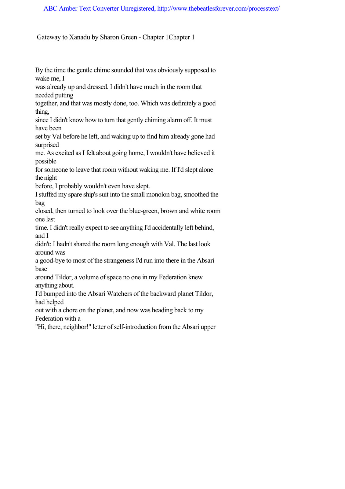 Green, Sharon - Diana Santee 02 - Gateway to Xanadu