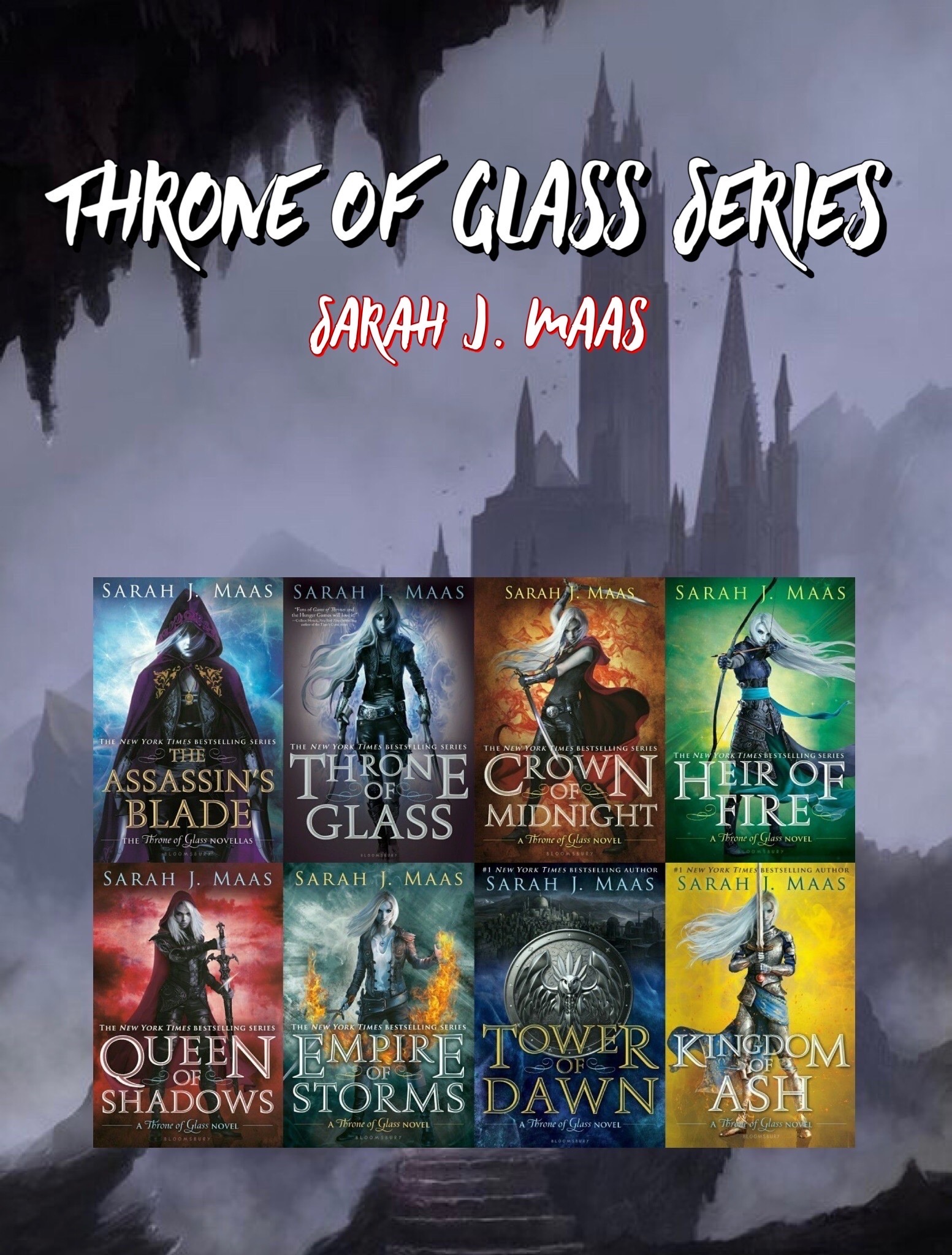 Maas, Sarah J. - Throne of Glass Series [Complete Series Omnibus]