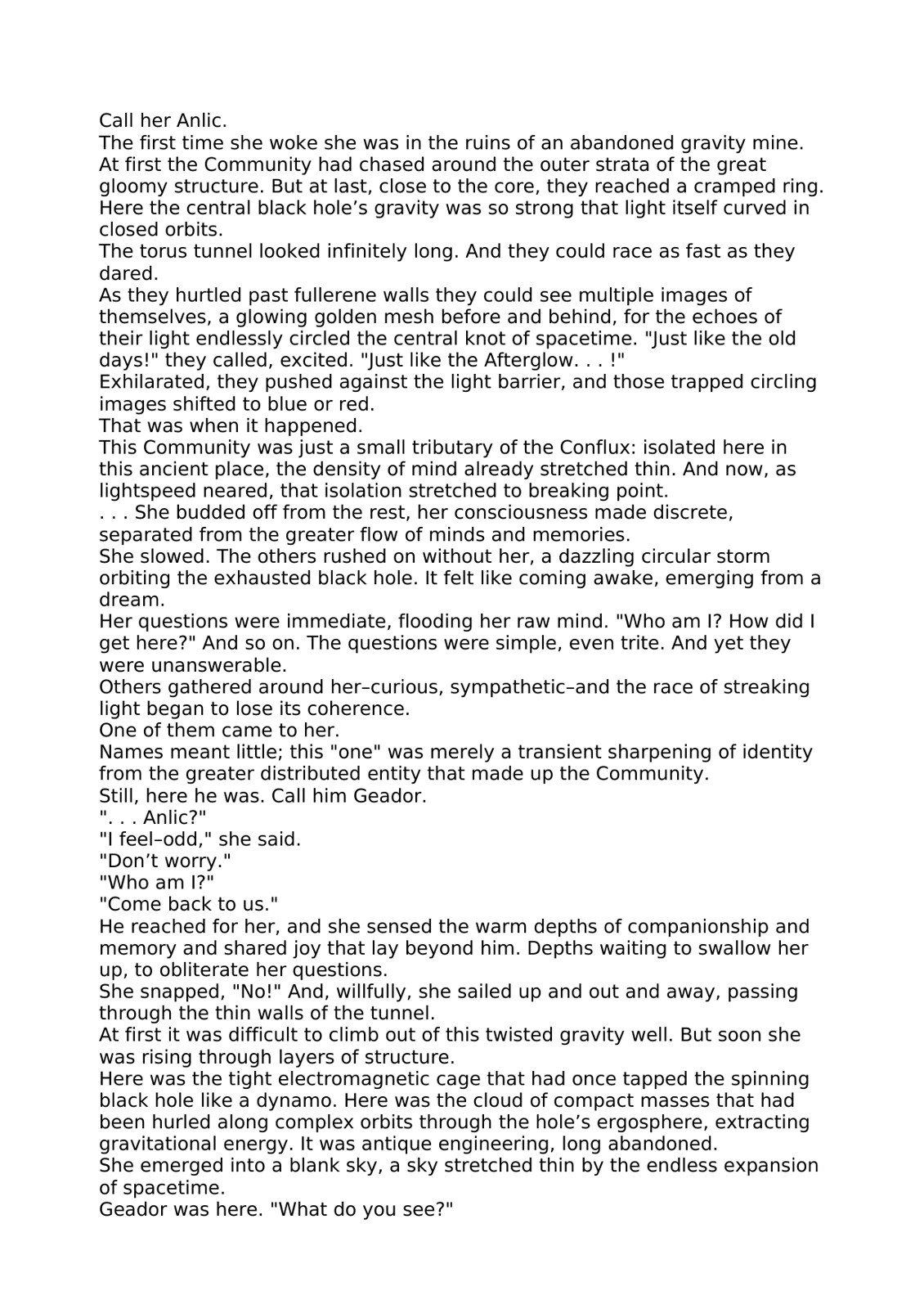 Baxter, Stephen - The Gravity Mine